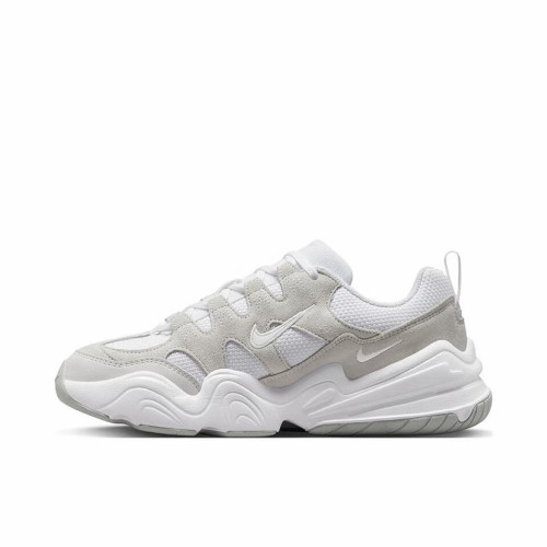 Nike Tech Hera 系带 防滑减震 低帮 儿童休闲鞋白灰 DR9761-100