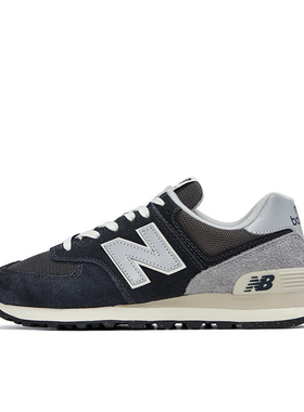 New Balance NB 574 情侣 春季复古 裸眼3D 保暖 织物猪皮U574GM2