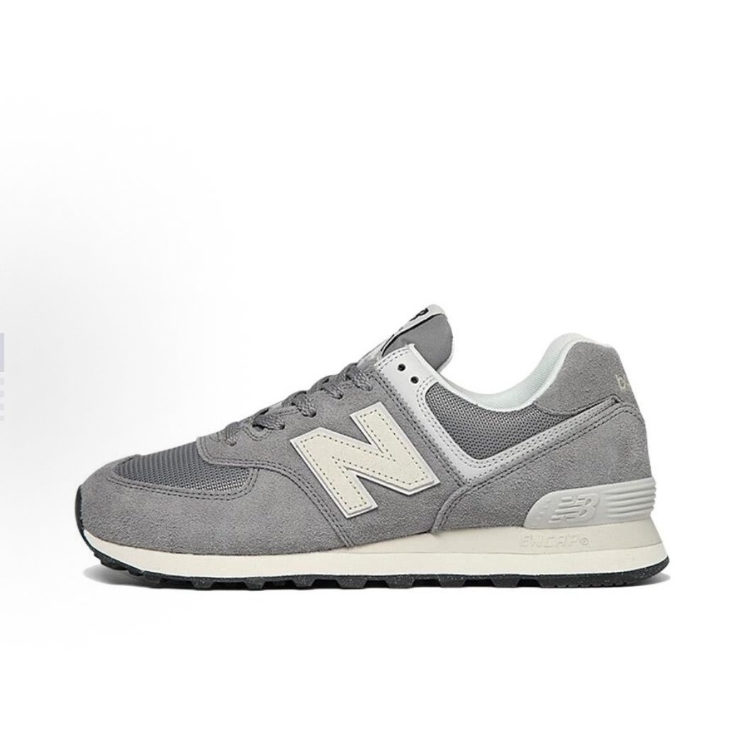 New Balance NB 574 休闲百搭 低帮跑步鞋 男女同款 灰色U574UL2