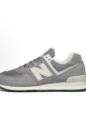 New Balance NB 574 休闲百搭 低帮跑步鞋 男女同款 灰色U574UL2