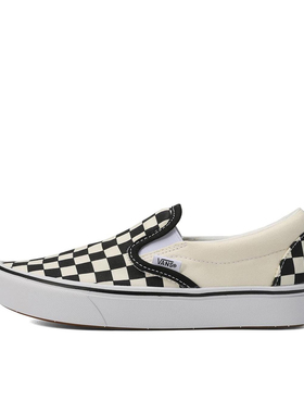 Vans slip-on 经典休闲 棋盘格 地毯套装 低帮VN-0EYEBWW