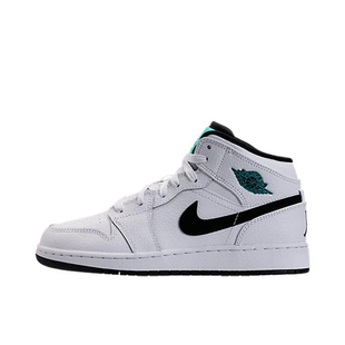 Retro 舒适 中帮 Jordan 白绿554725 儿童篮球鞋 122 Air