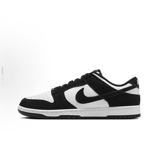 Retro SE耐磨 黑白FQ8249 Dunk 100 男女同款 Low 板鞋 Nike 低帮