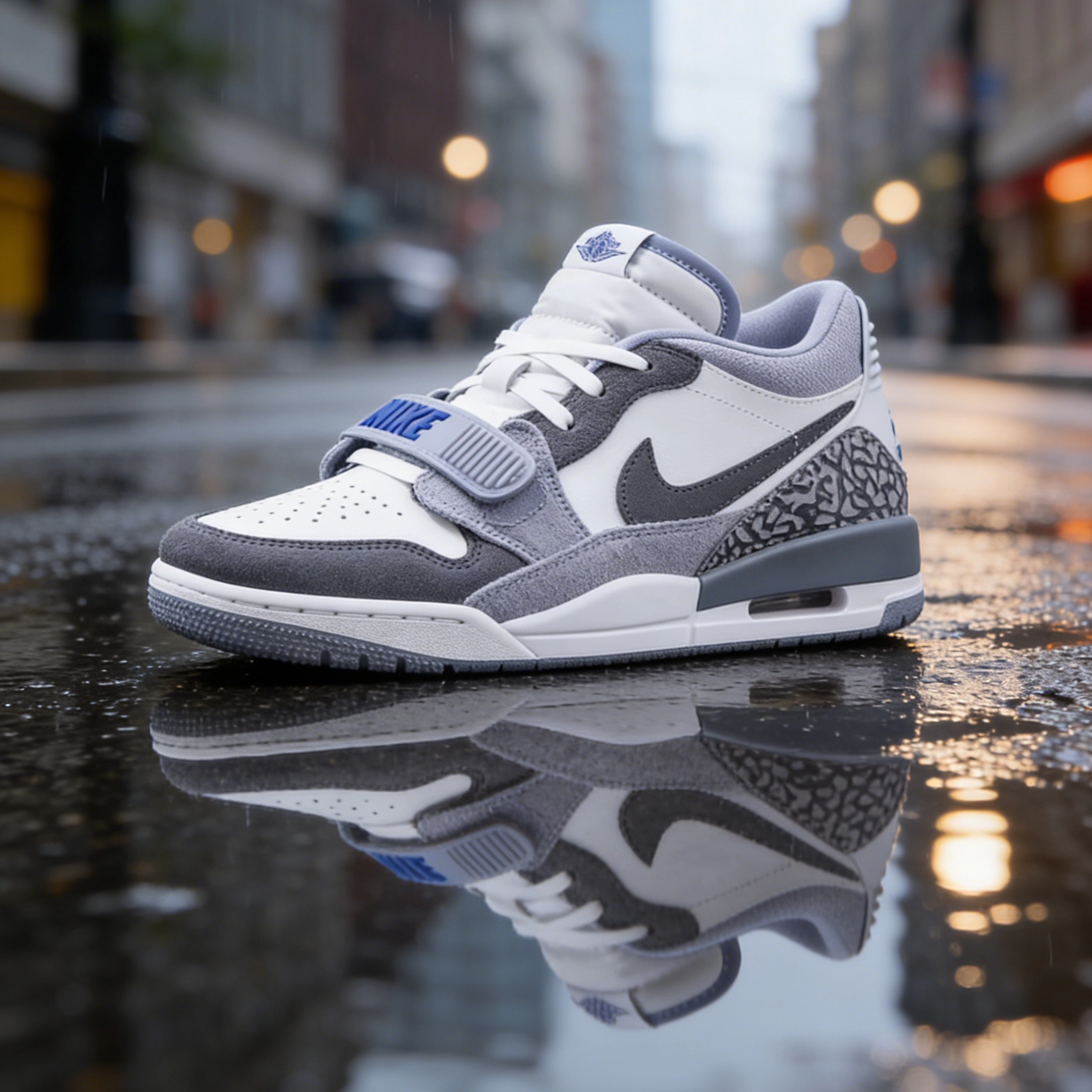 耐克Jordan Air Jordan Legacy 312篮球鞋白蓝紫CD7069-108