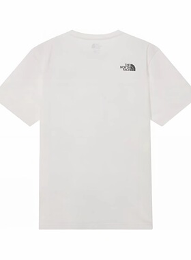 北面THE NORTH FACE SS25 纯棉圆领休闲套头短袖男女NT7UR00J