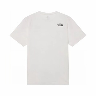 北面THE NORTH FACE SS25 纯棉圆领休闲套头短袖男女NT7UR00J