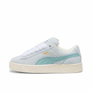 舒适百搭 PUMA彪马 男女同款 浅蓝395205 板鞋 Suede 低帮