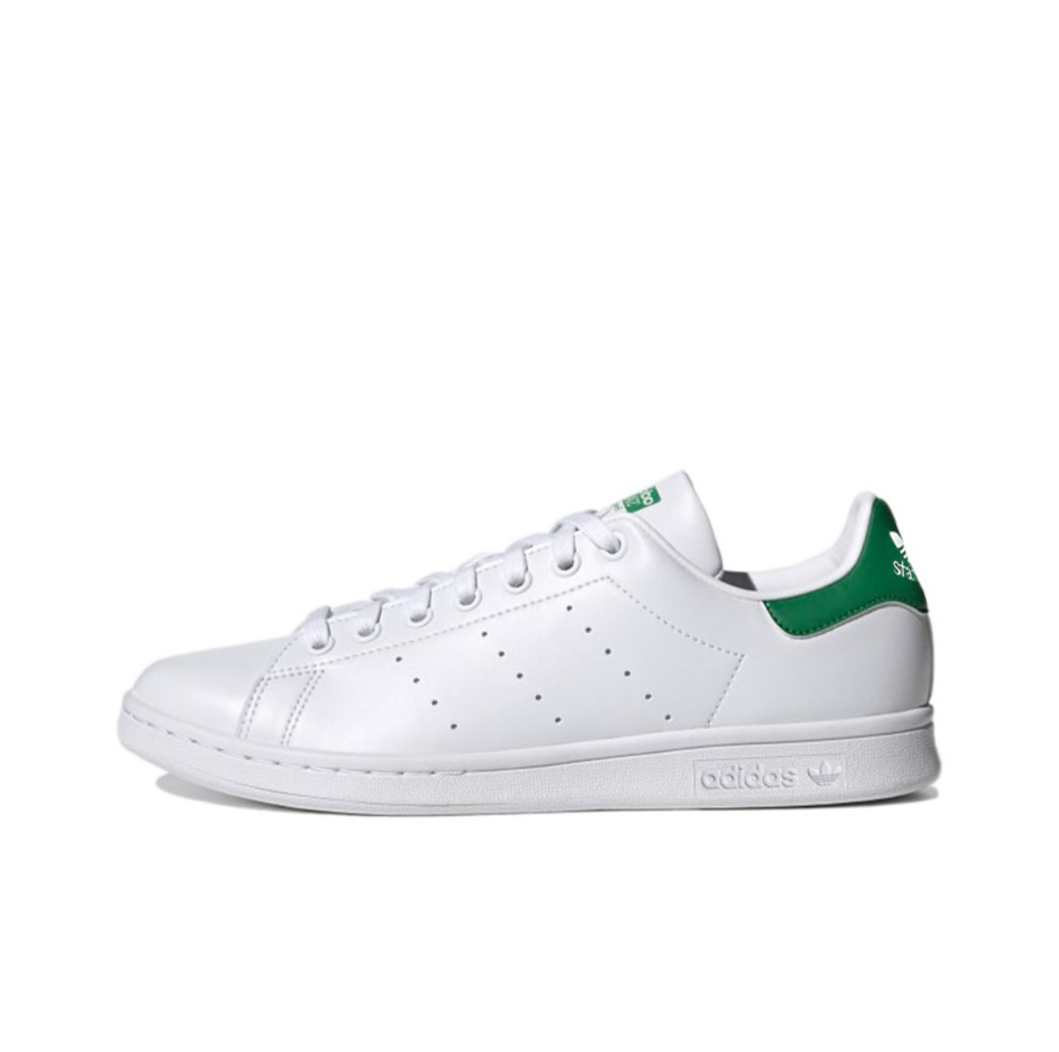 adidas originals STAN SMITH 合成革 绿尾 防滑减震 板鞋FX5502