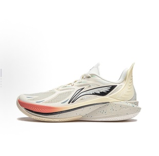 回弹 低帮 篮球鞋 LiNing李宁 米色ABAU019 䨻科技 男款 音速12