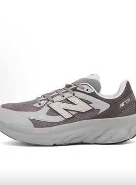 New Balance NB Fresh Foam 耐磨 低帮跑步鞋 男款 灰色UTRNAA
