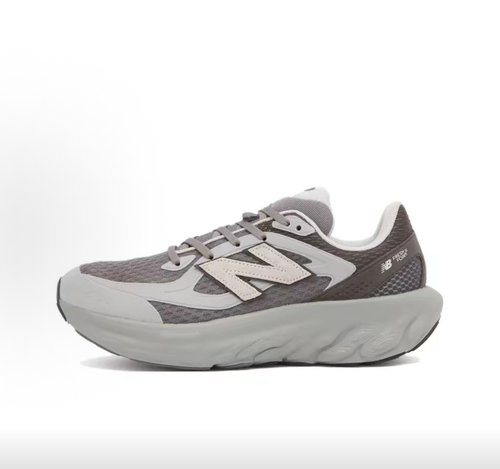 New Balance NB Fresh Foam 耐磨 低帮跑步鞋 男款 灰色UTRNAA