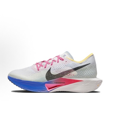 Nike ZoomX Vaporfly 3 百搭减震跑步鞋 男款 白黑色HQ3219-902