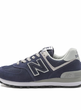 New Balance NB 574 复古字母系带 织物二层绒面皮 低帮ML574EVN