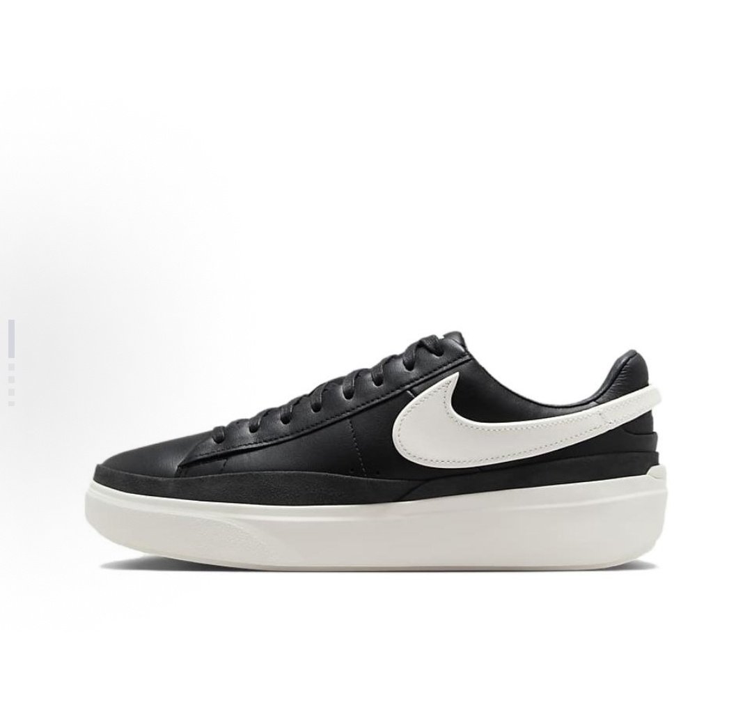 Nike Blazer Phantom Low 耐磨 低帮 板鞋 男款 黑白HF3119-001