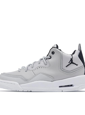 Jordan Courtside 23  中帮 儿童篮球鞋 灰黑 青少年AR1002-002