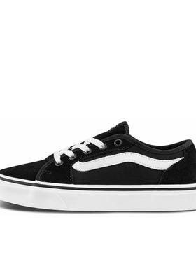 Vans Ward 复古 休闲 防滑耐磨 低帮 板鞋 黑色VN0A3IUN187