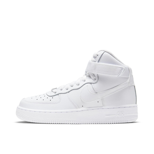 透气 111 Force 白色DH2943 儿童板鞋 高帮 休闲 Air Nike