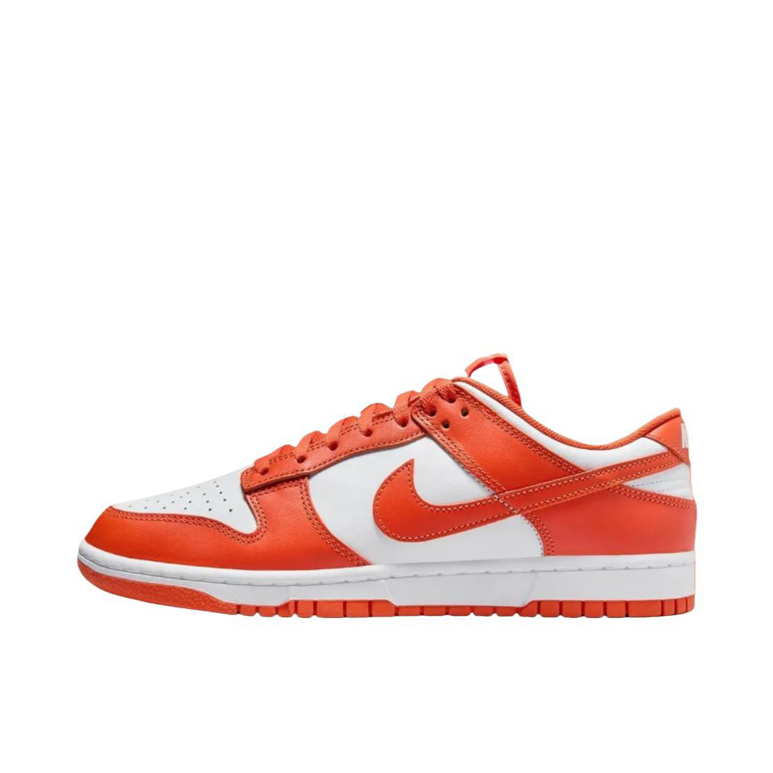Nike Dunk 防滑耐磨 复古 运动 板鞋 低帮/纯白色/橙色DV0833-114
