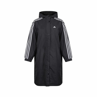 Coa Insulated 户外运动连帽棉服 冬季 黑色GF0025 adidas 女款