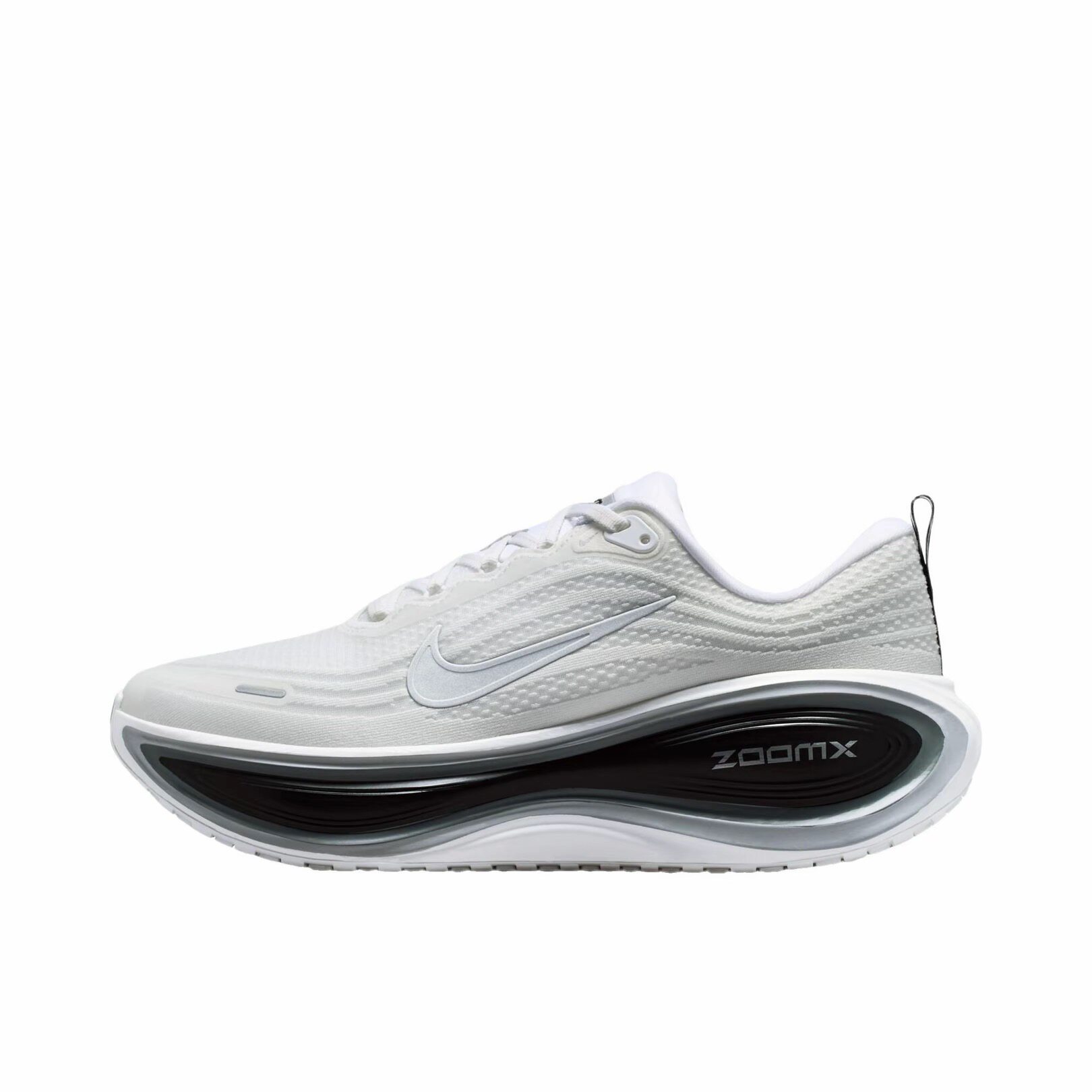 Nike Vomero Plus 舒适贴合透气回弹跑步鞋 男款 白黑II7181-102 - 实物图