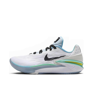 低帮 Air Nike 篮球鞋 FJ7063 G.T. 白绿 Zoom 103 Cut 男款