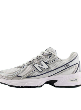 New Balance NB 740 耐磨透气 低帮跑步鞋 男女同款 白色U740WN2