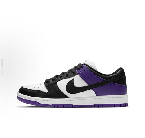 Nike Dunk SB Pro 低帮 板鞋 男女同款 黑紫BQ6817-500