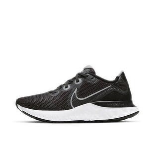 Nike Renew Run 防滑耐磨透气轻便 跑步鞋 女款 黑灰CK6360-008