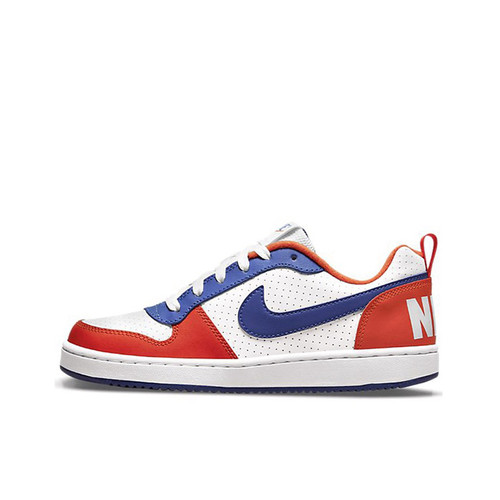 Nike Court Borough 板鞋 GS/白色/蓝色/橙色DN4245-141
