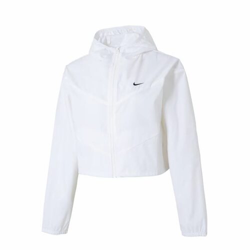 Nike WINDRUNNER 跑步训练防风休闲连帽夹克 女款 白色HJ1183-100