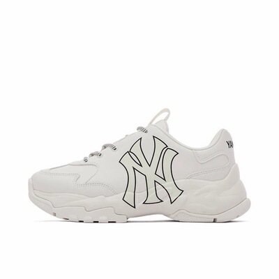 MLB Big Ball Chunky 裸眼3D 经典升级款低帮男女3ASHC104N-50IVS