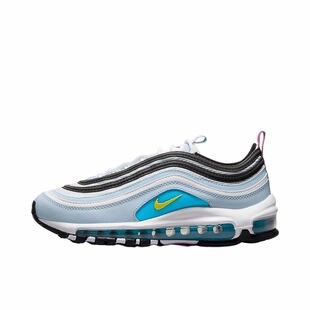 NikeAir Max 97 减震透气 低帮 休闲鞋 灰蓝色男女同款921522-408