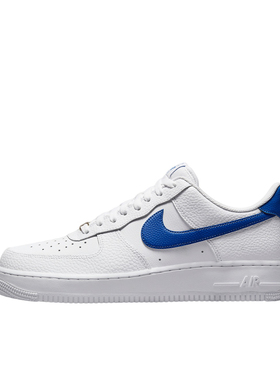 Nike耐克男鞋Air Force 1白蓝AF1空军一号防滑低帮板鞋DM2845-100