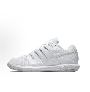 Nike Air Zoom Vapor X Court 网布合成革男女同款纯白AA8027-101