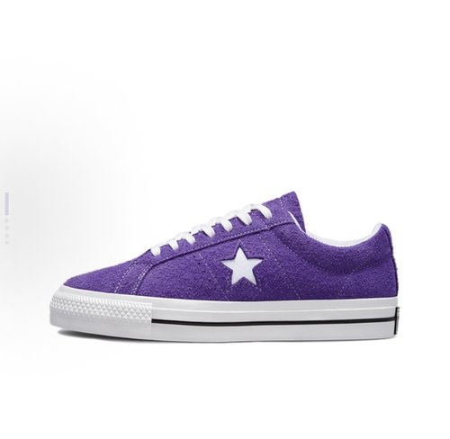 Converse One Star系列  低帮 帆布鞋 男女同款 黛紫171586C