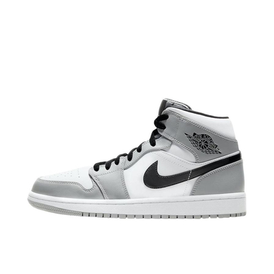 Jordan Air Jordan 1 Mid 牛皮皮革 舒适 耐磨 中帮 554724-092