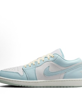 Jordan Air Jordan 1 Low SE低帮 复古篮球鞋 男款蓝白HJ5999-400