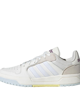 adidas ENTRAP 舒适 耐磨 低帮 板鞋 男款 米白灰色JP9963