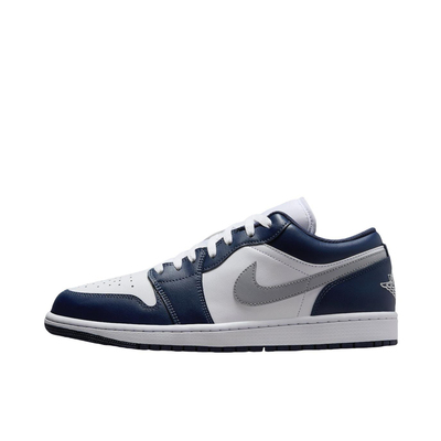 Air Jordan 1 复古运动休闲鞋 男款/灰色/蓝色/白色553558-141