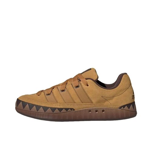 adidas ADIMATIC 百搭鲨鱼面包鞋 低帮 板鞋 男女同款 棕色JR8035