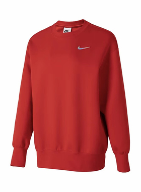 Nike/耐克 OVERSIZE风龙纹图长袖卫衣 女装 FZ6537-657