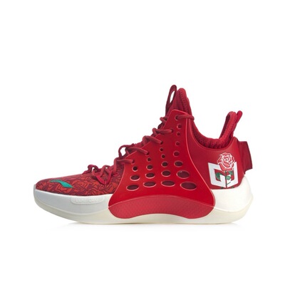 LiNing李宁 音速7 V2 CJ.迈克勒姆 玫瑰之城 中帮篮球鞋ABAP077-2