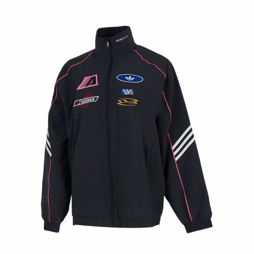 adidas originals MOTO 时尚百搭立领运动夹克 女款KG6676