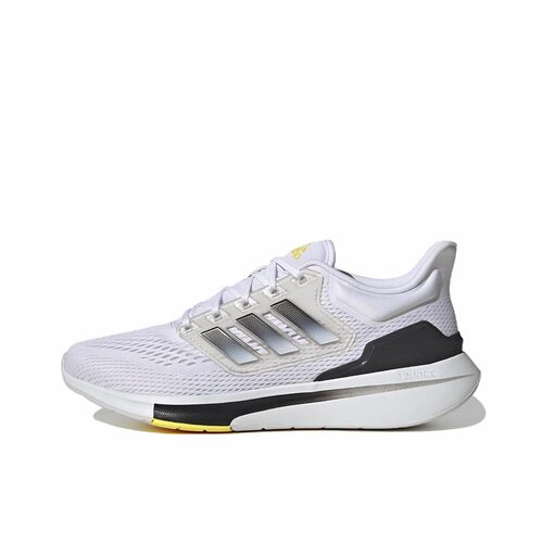 adidas  EQ21 Run 单层织物减震耐磨透气 低帮跑步鞋 男款GW6728