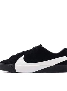 Nike Blazer XS 大钩 低帮 板鞋 女款 黑白AV2253-001