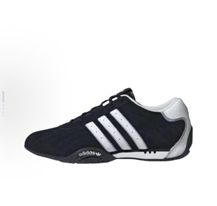 adidas originals ADIRACER 低帮 休闲跑步鞋 男女同款 JP7009黑