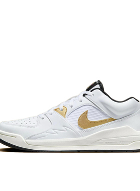 Jordan Stadium 90 运动休闲鞋 减震合成革 白色/金色 DX4397-170