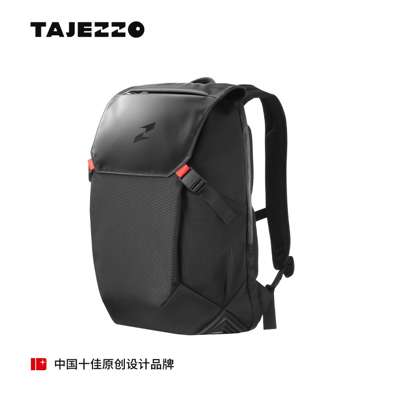 TAJEZZO/探迹者N12简约双肩包男士通勤商旅背包16寸电脑包潮流