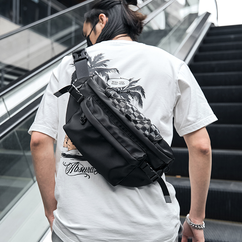 运动防水胸包个性斜挎包小背包