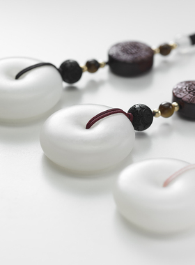 田玉平安扣手工打磨套件